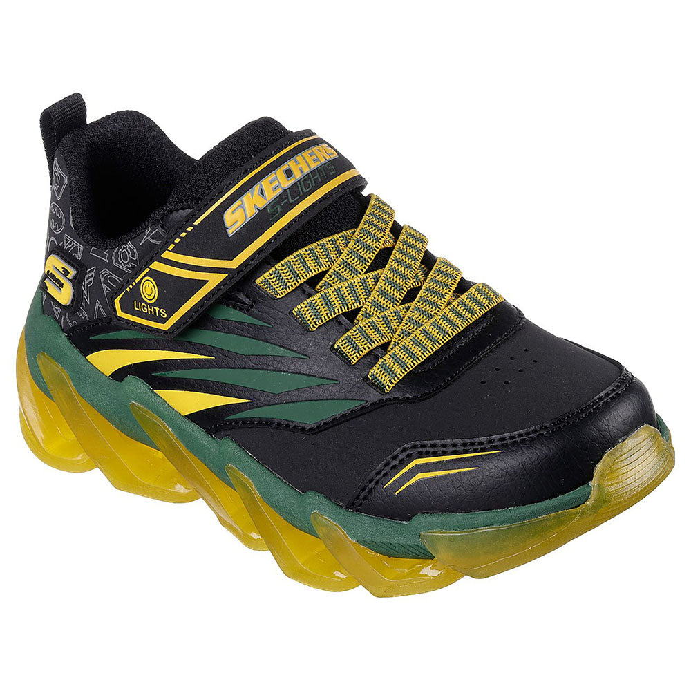 Skechers Boys DC Collection Mega-Surge Shoes - 407108L-BKYL