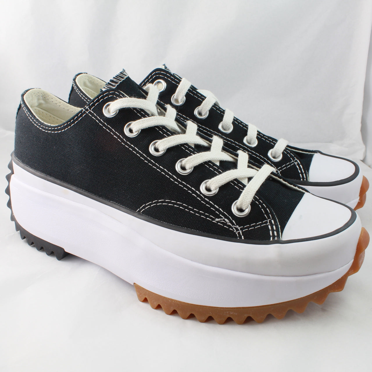 Womens Converse Runstar Hike Ox Black White Gum