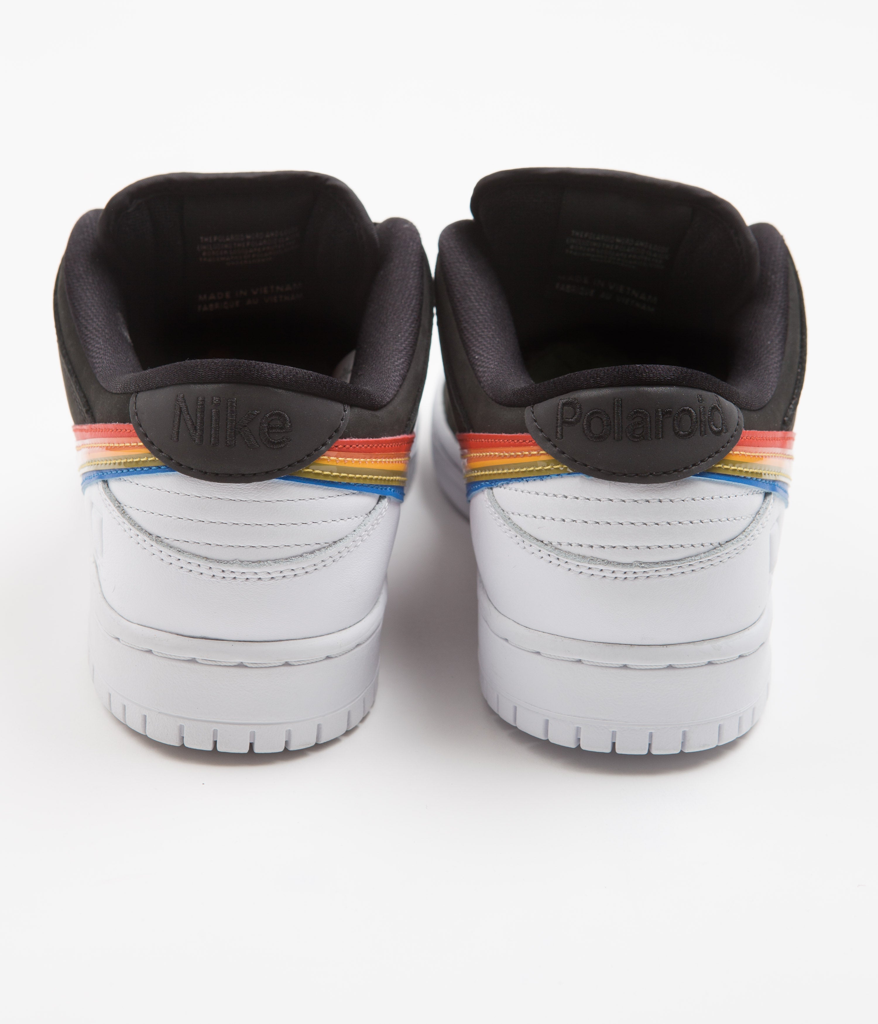 Nike SB Dunk Low Pro 'Polaroid' Shoes - Black / Black - White