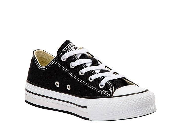 Converse Chuck T Plataforma Junior Negro