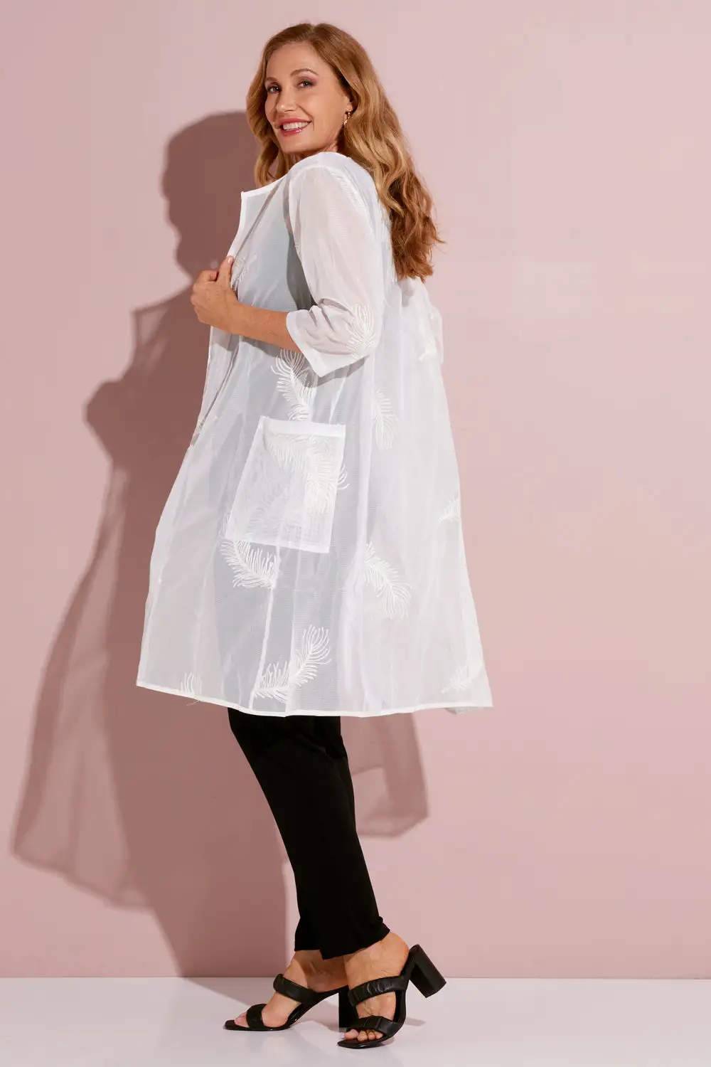 Belize Jacket - White Fern