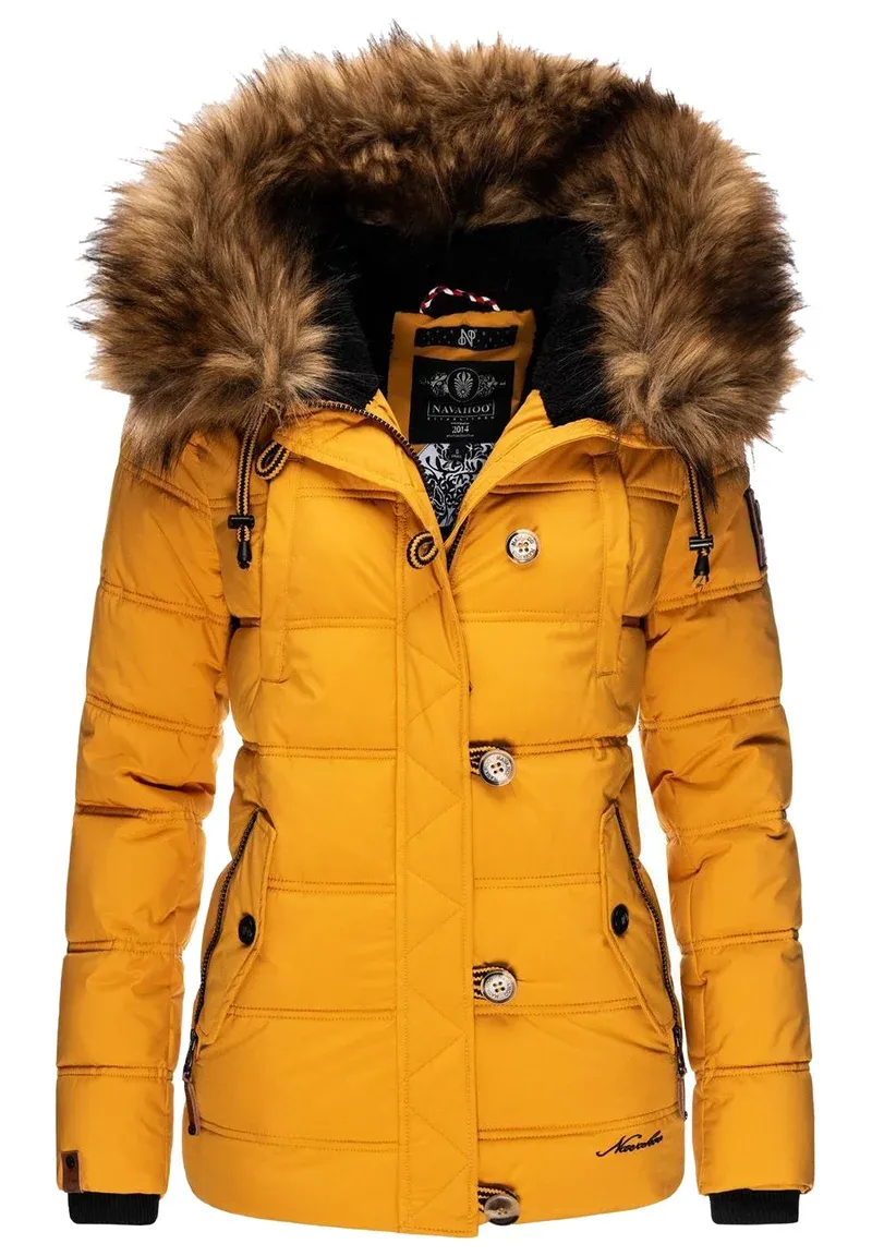 Women's windproof padded jacket Orange