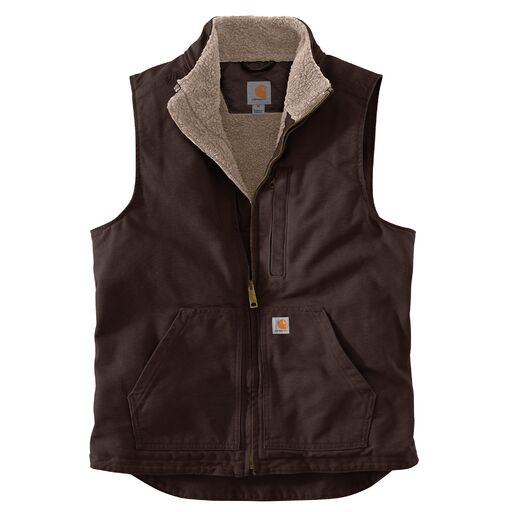 Carhartt Men's Washed Duck Mock Neck Vest