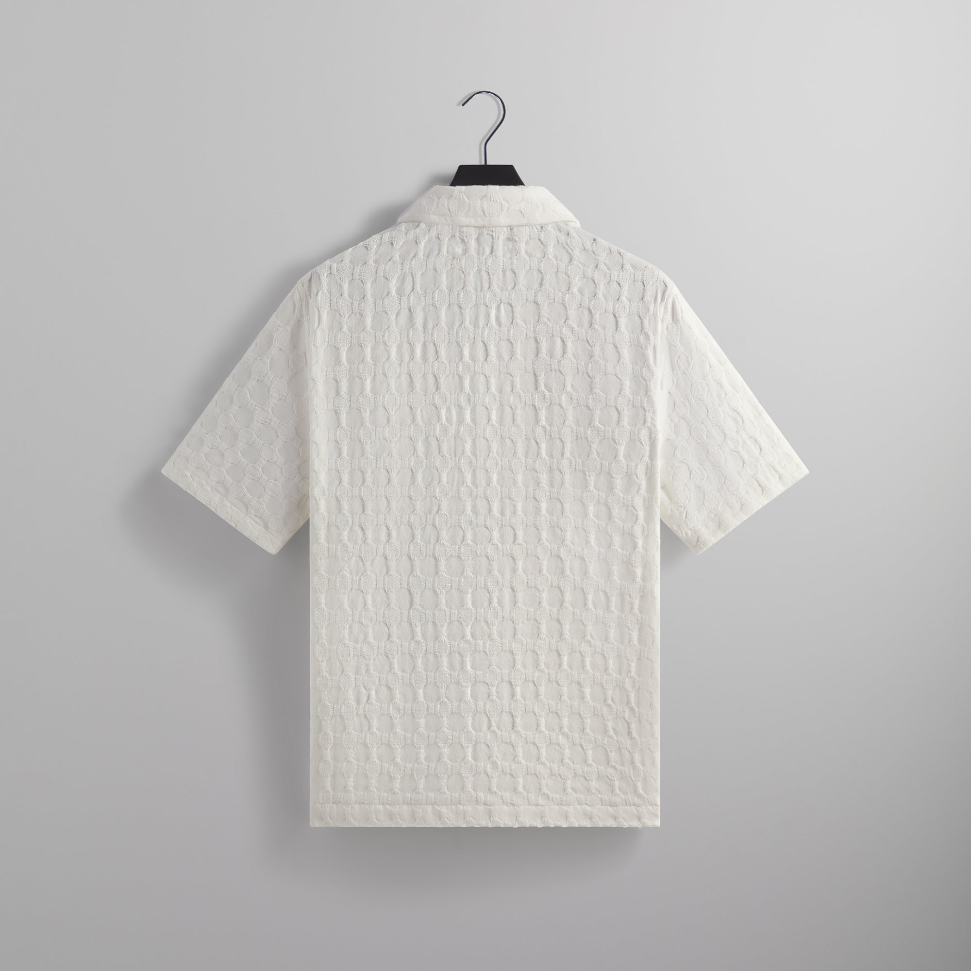 Kith Honeycomb Dobby Boxy Collared Overshirt - Skill