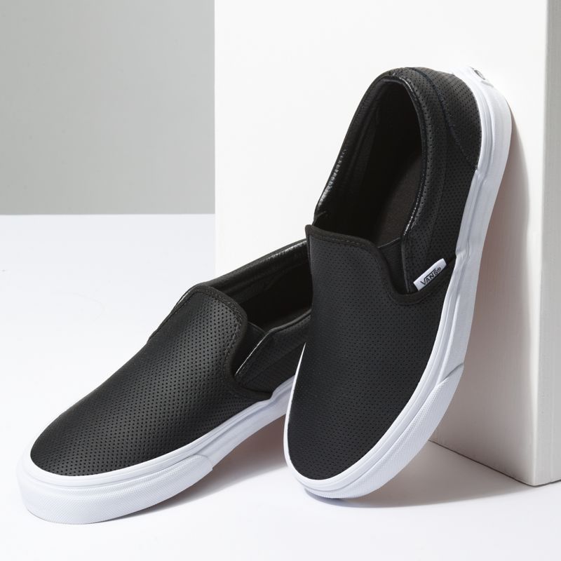 Perf Leather Slip-On