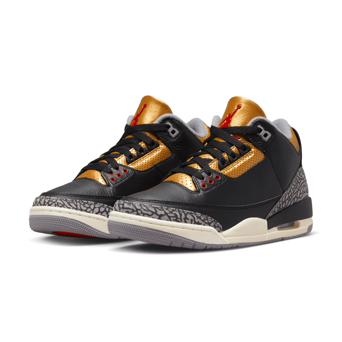 Wmns Air Jordan 3 Retro 'Black Gold'