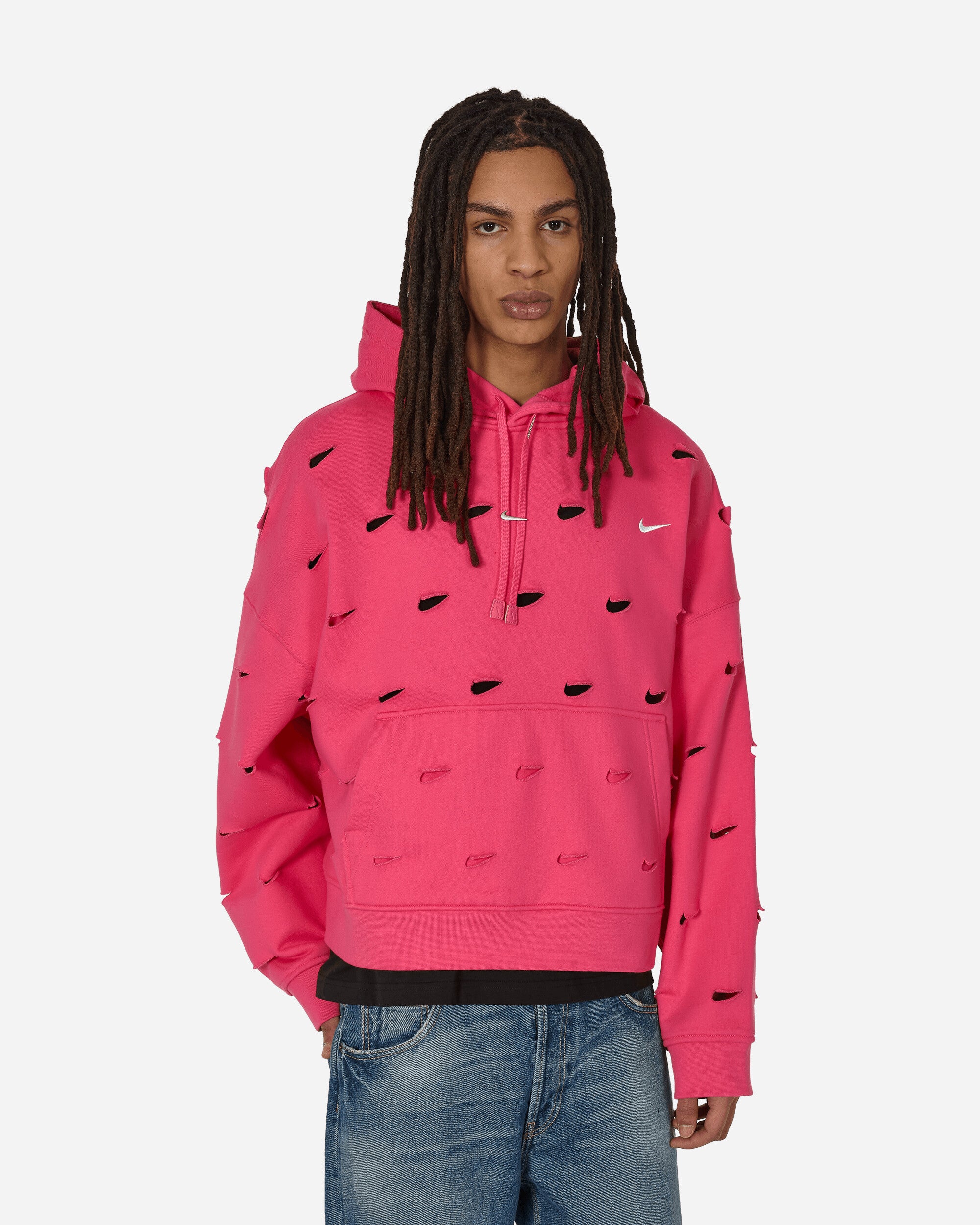 JACQUEMUS Swoosh Hoodie Watermelon