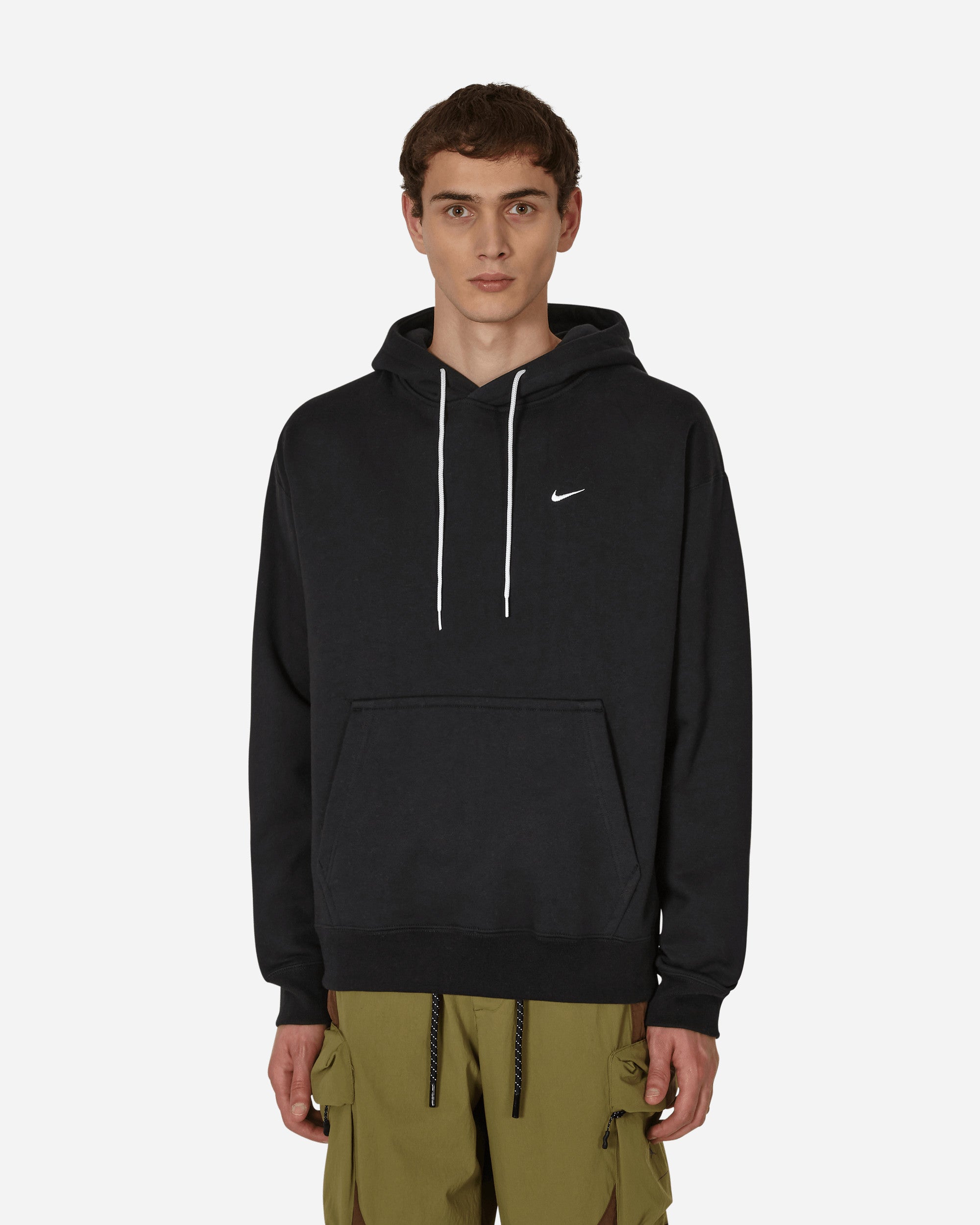 Solo Swoosh Hooded Sweatshirt Black