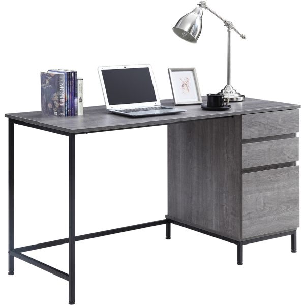 Lorell SOHO 3-Drawer Desk
