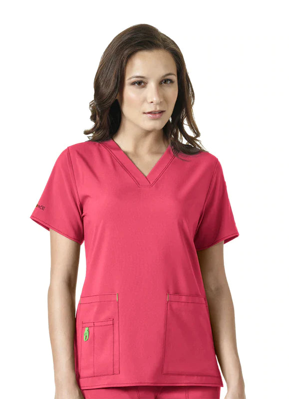 Carhartt Women's Cross-Flex V-Neck Media Scrub Top