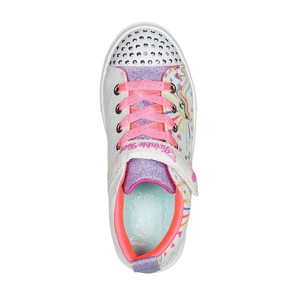 Skechers Girls Twinkle Toes Twinkle Sparks Shoes - 314802L-WMLT