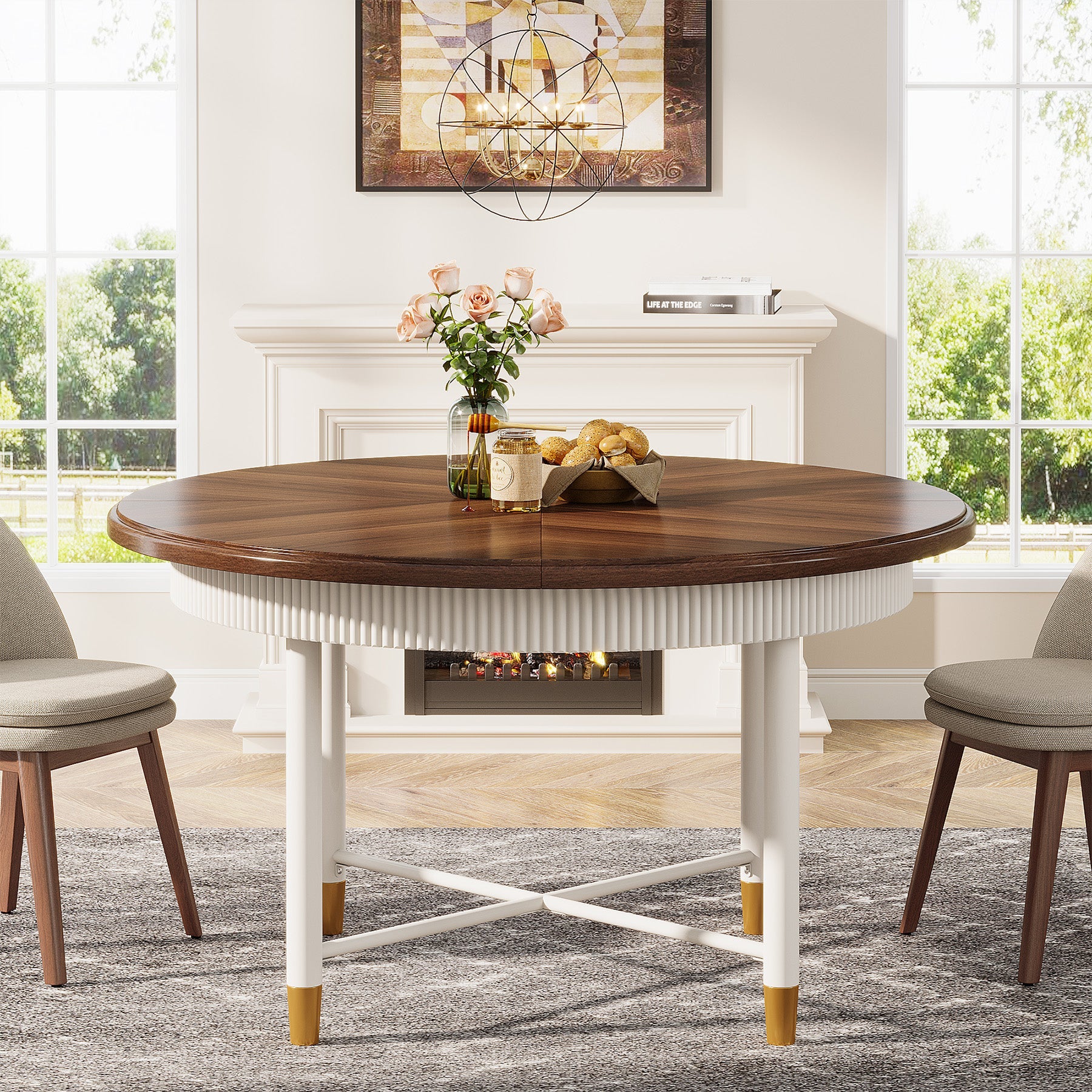 Round Dining Table, 47