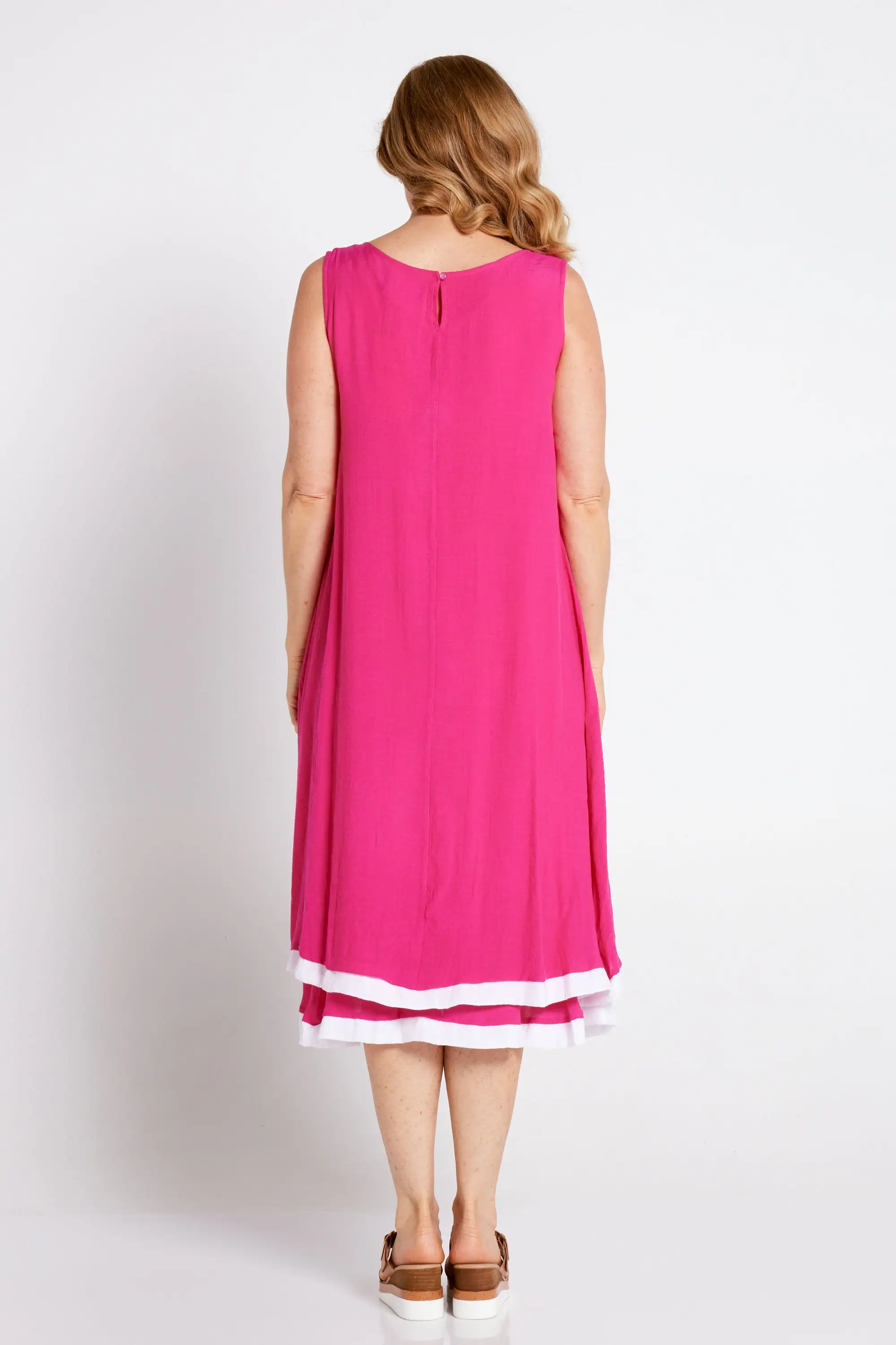 Samos Dress - Hot Pink