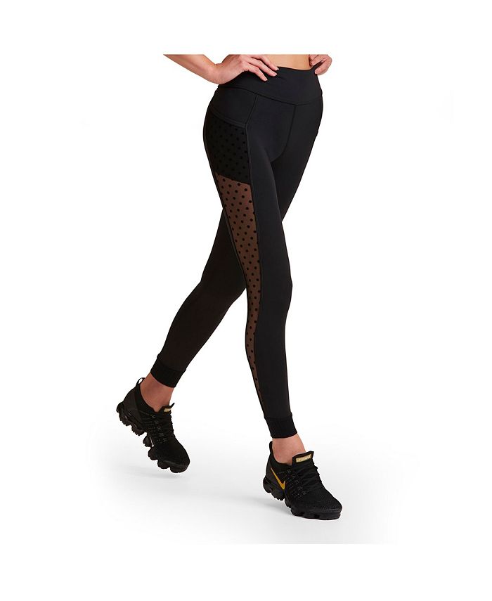Adult Women Dotted Mesh Mirage Tight