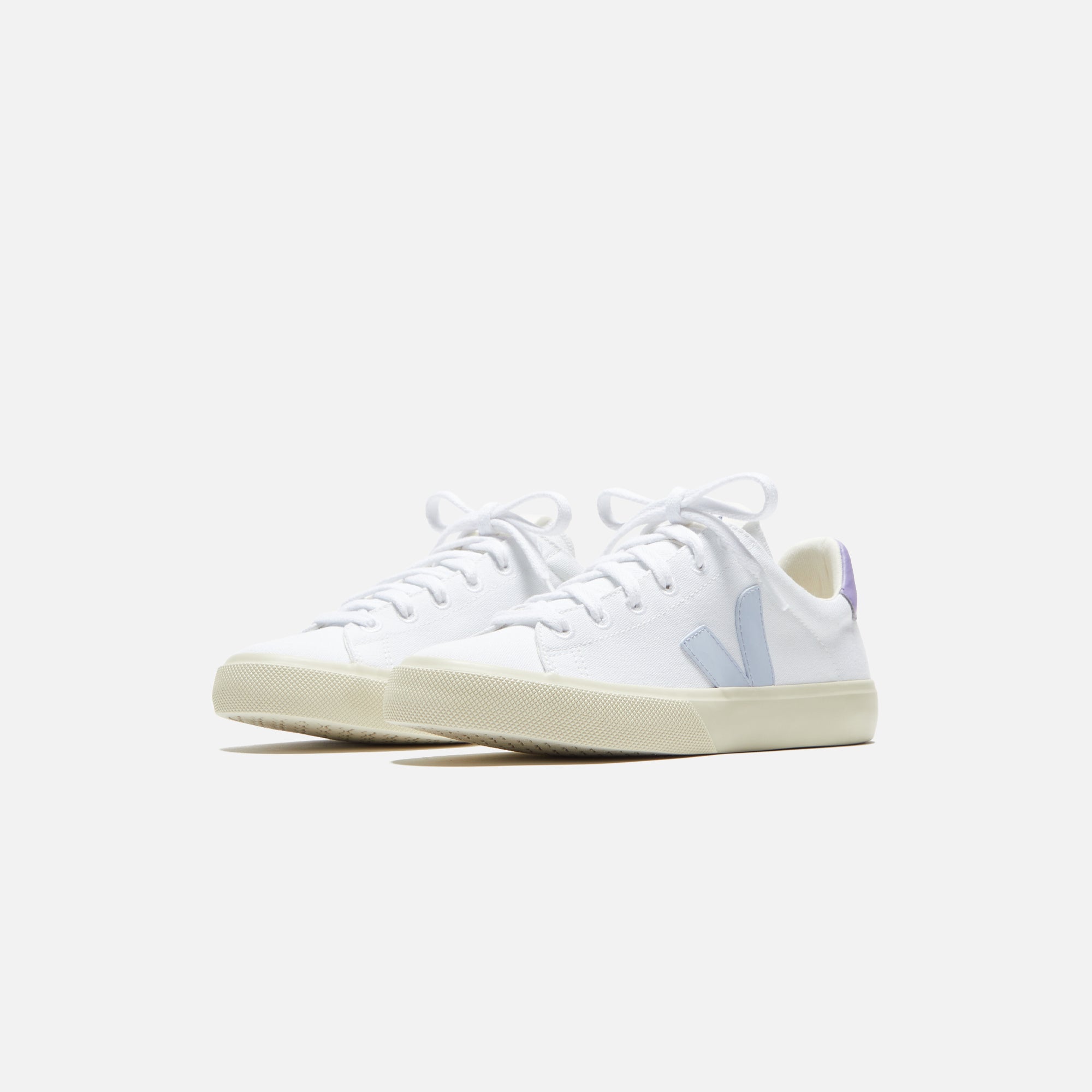 Veja WMNS Campo Canvas - White / Swan / Lavender