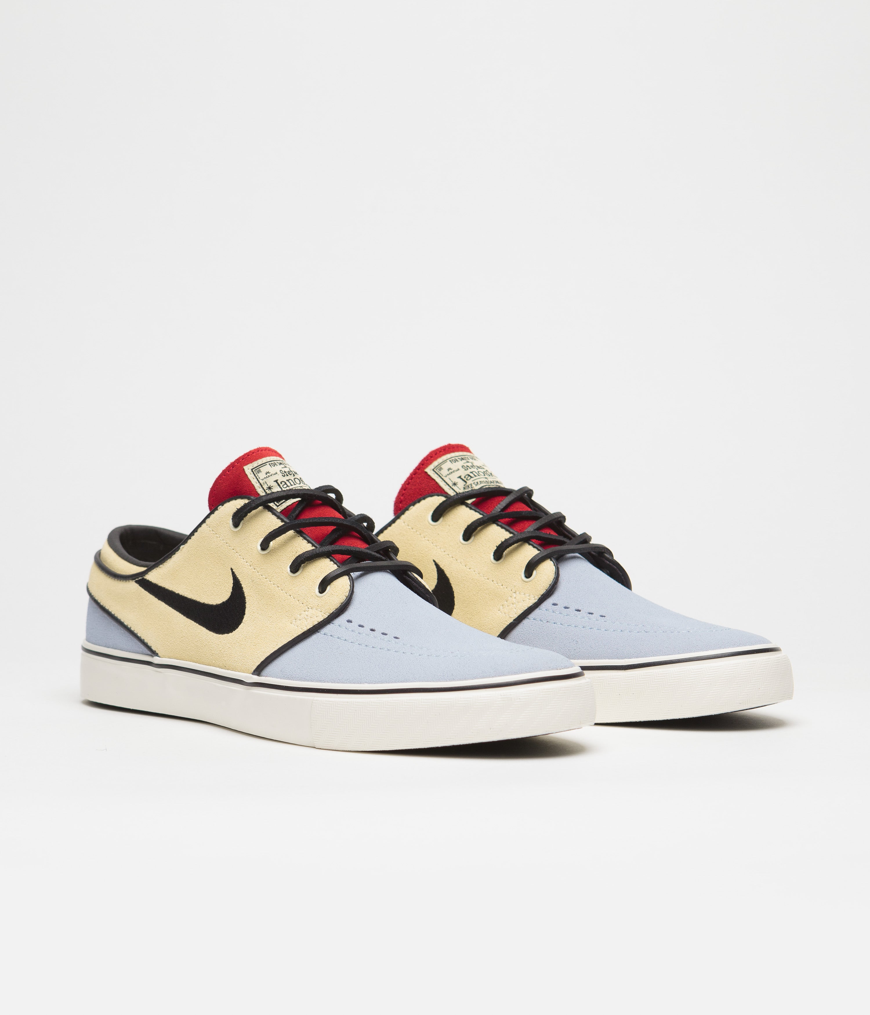 Nike SB Janoski OG+ Shoes - Alabaster / Alabaster - Chile Red