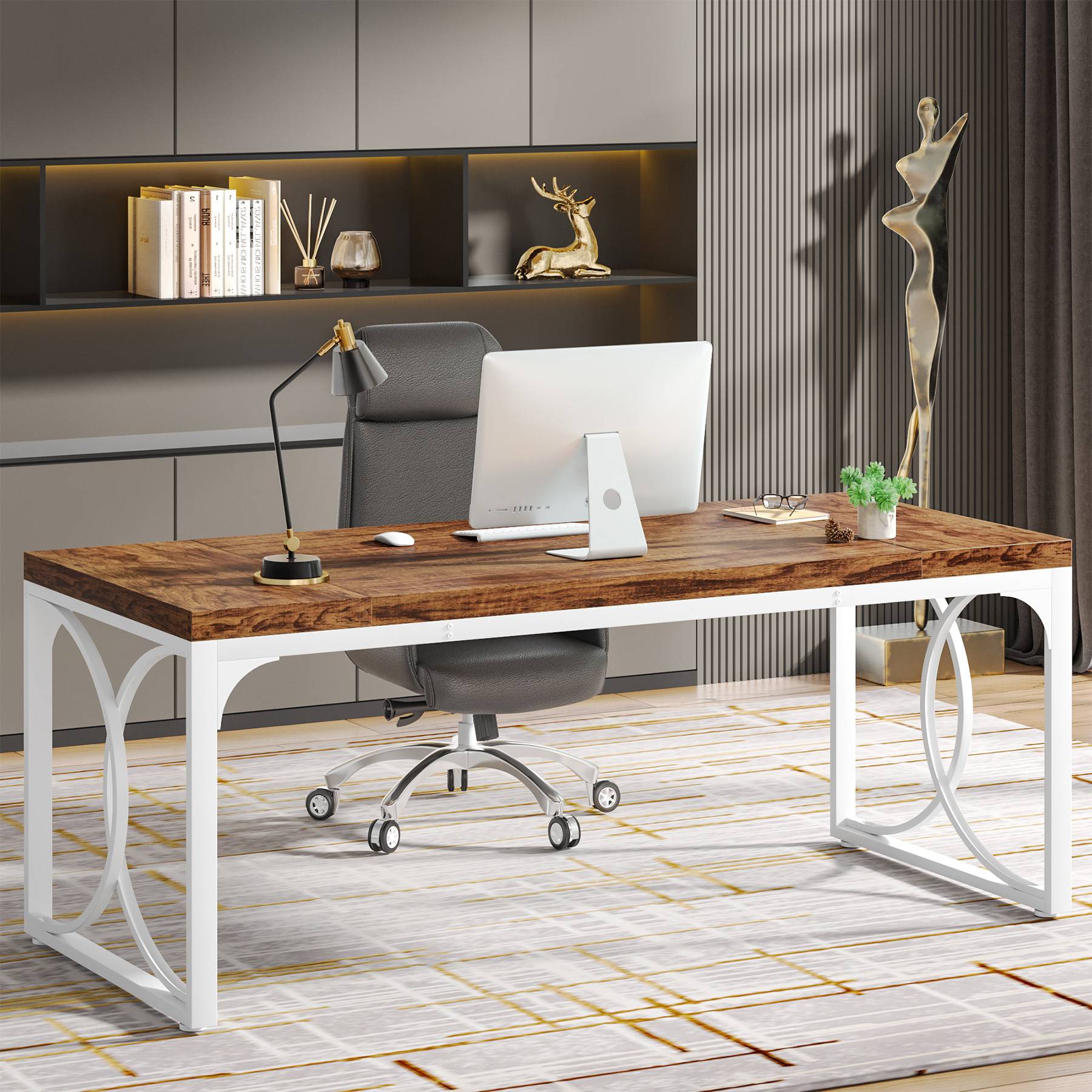 Industrial Executive Desk, 62.99