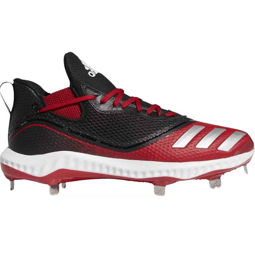 adidas Men's Icon V Bounce Low Metal Baseball Cleats