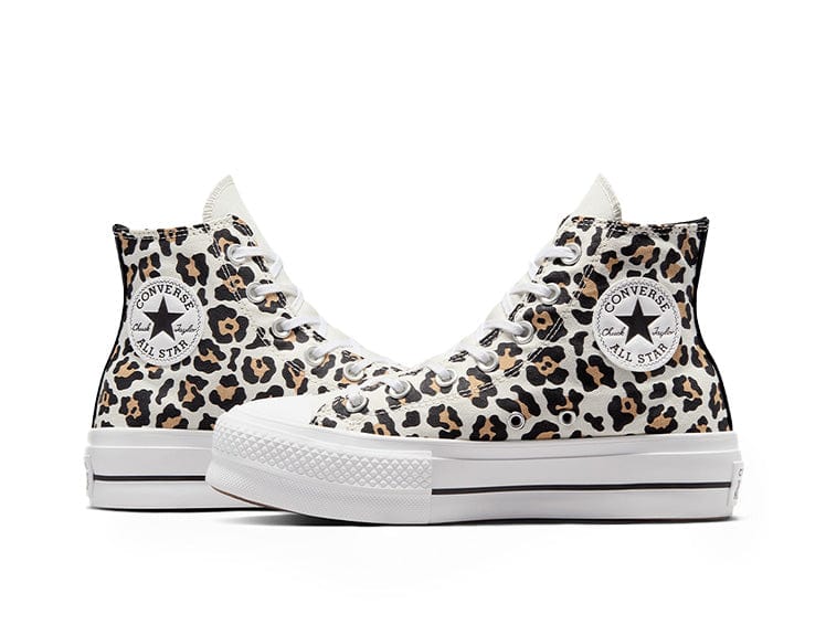 Converse Chuck Taylor Hi Lit Leopard Love Womens Blanco