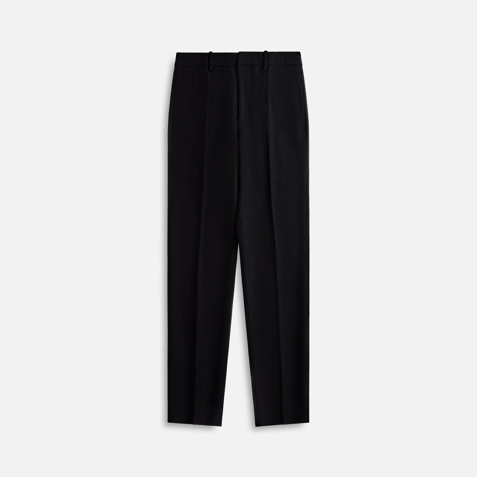 Jil Sander Open Wool Canvas Trouser - Black