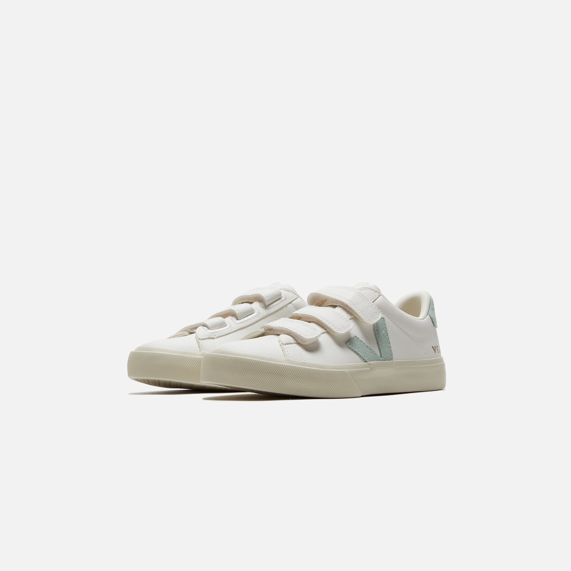 Veja Recife Chromefree Leather - White / Matcha