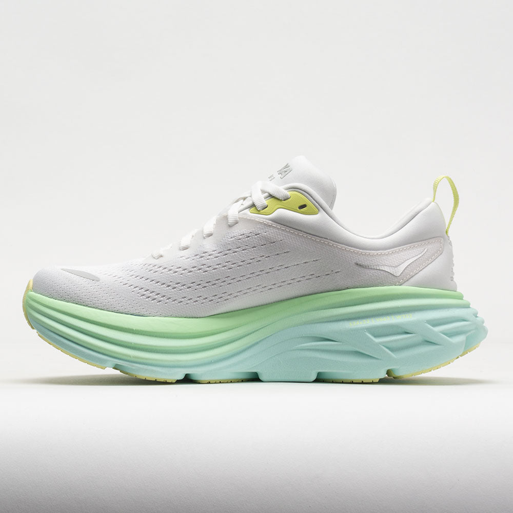 HOKA Bondi 8 Women's Blanc de Blanc/Sunlit Ocean