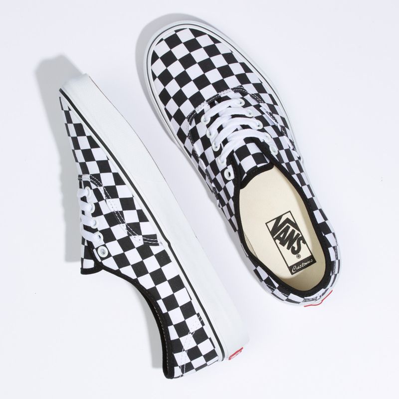 Customs Checkerboard Authentic Wide