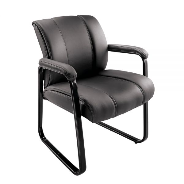 Bellanca Guest Chair， Black， BIFMA Certified