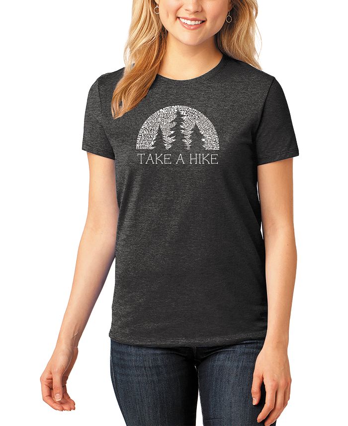 Women's Premium Blend Nature Lover Word Art T-shirt