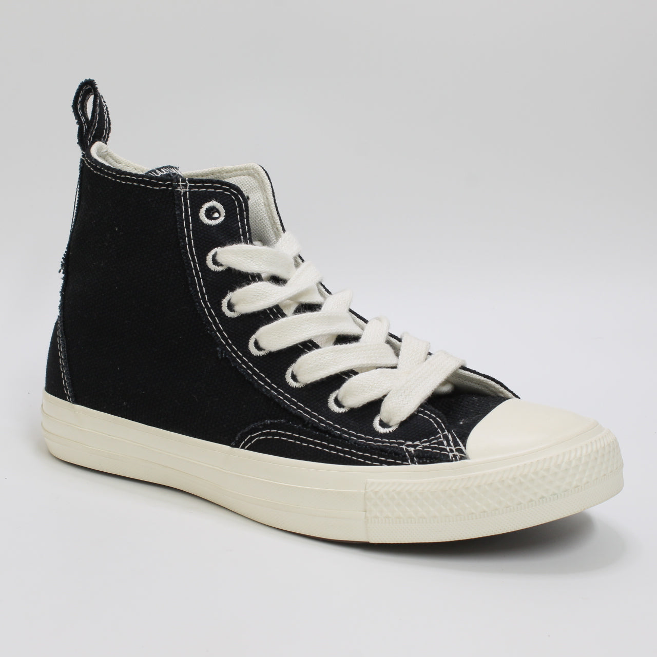 Womens Converse All Star Hi Black Black Egret Egret