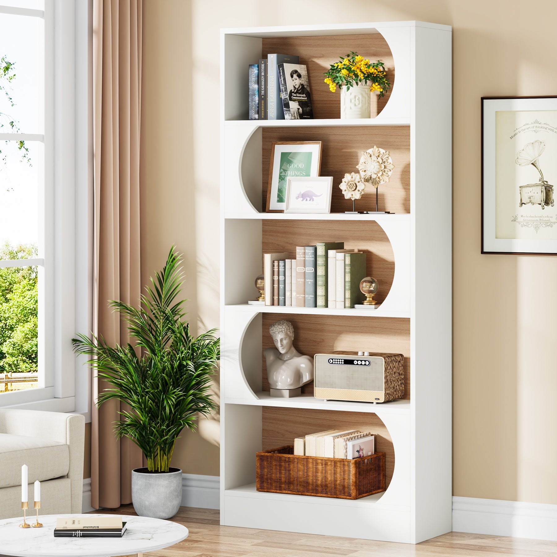 5-Tier Bookcase, 71