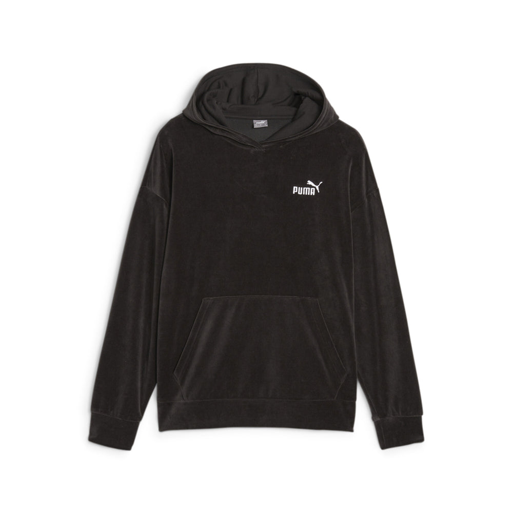 Essential Elevated Velour Pullover Hoodie