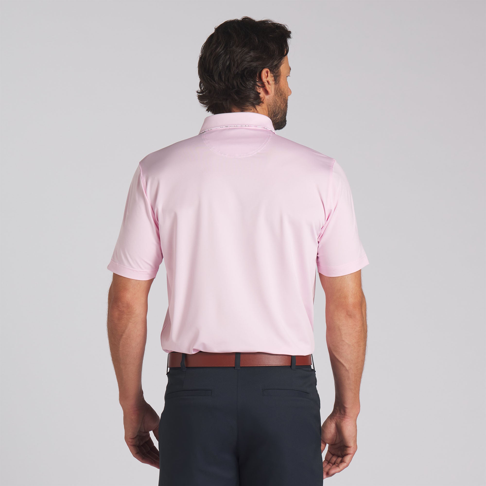 AP Floral Trim Golf Polo