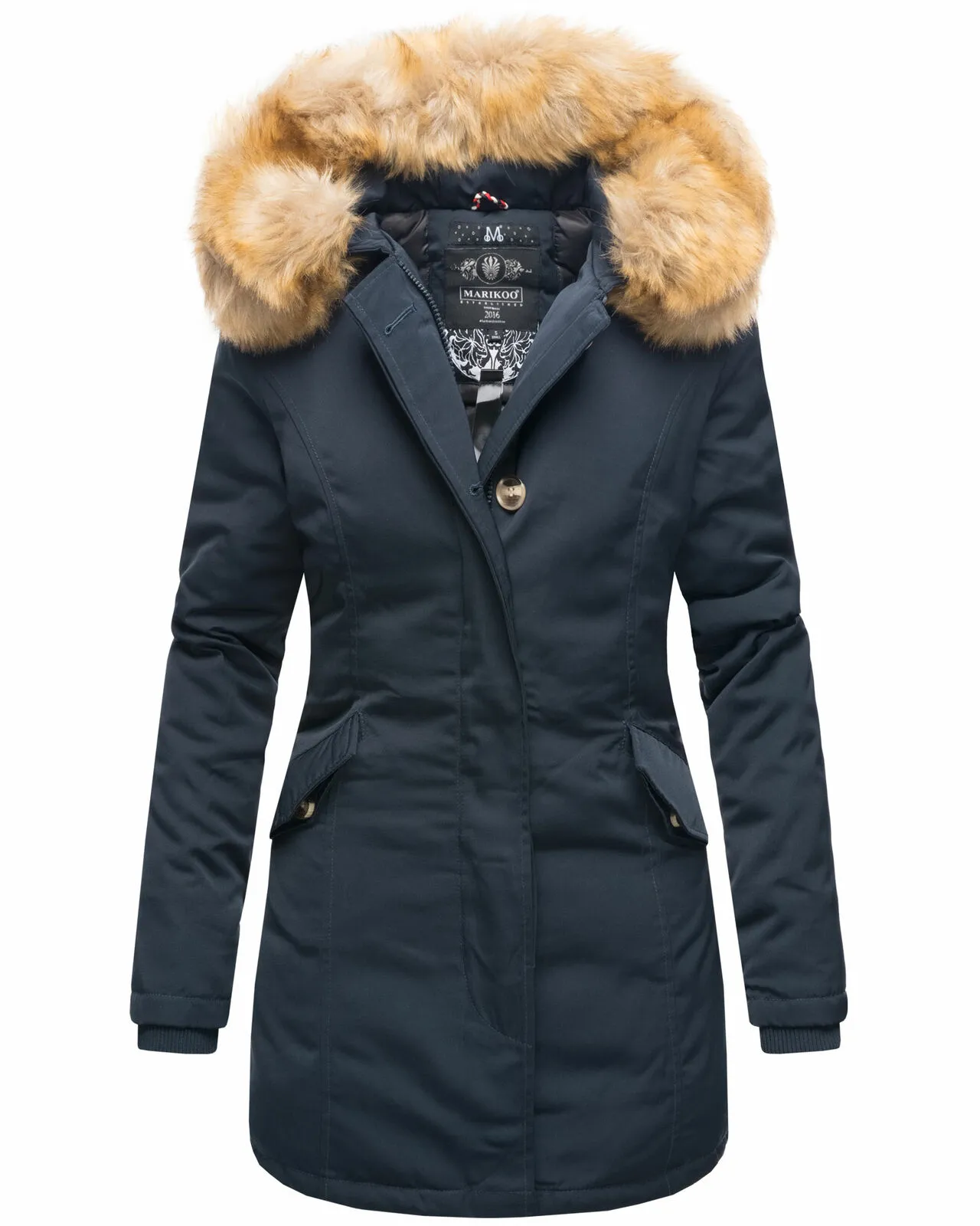 Ladies winter jacket coat coat winter jacket warm lining D