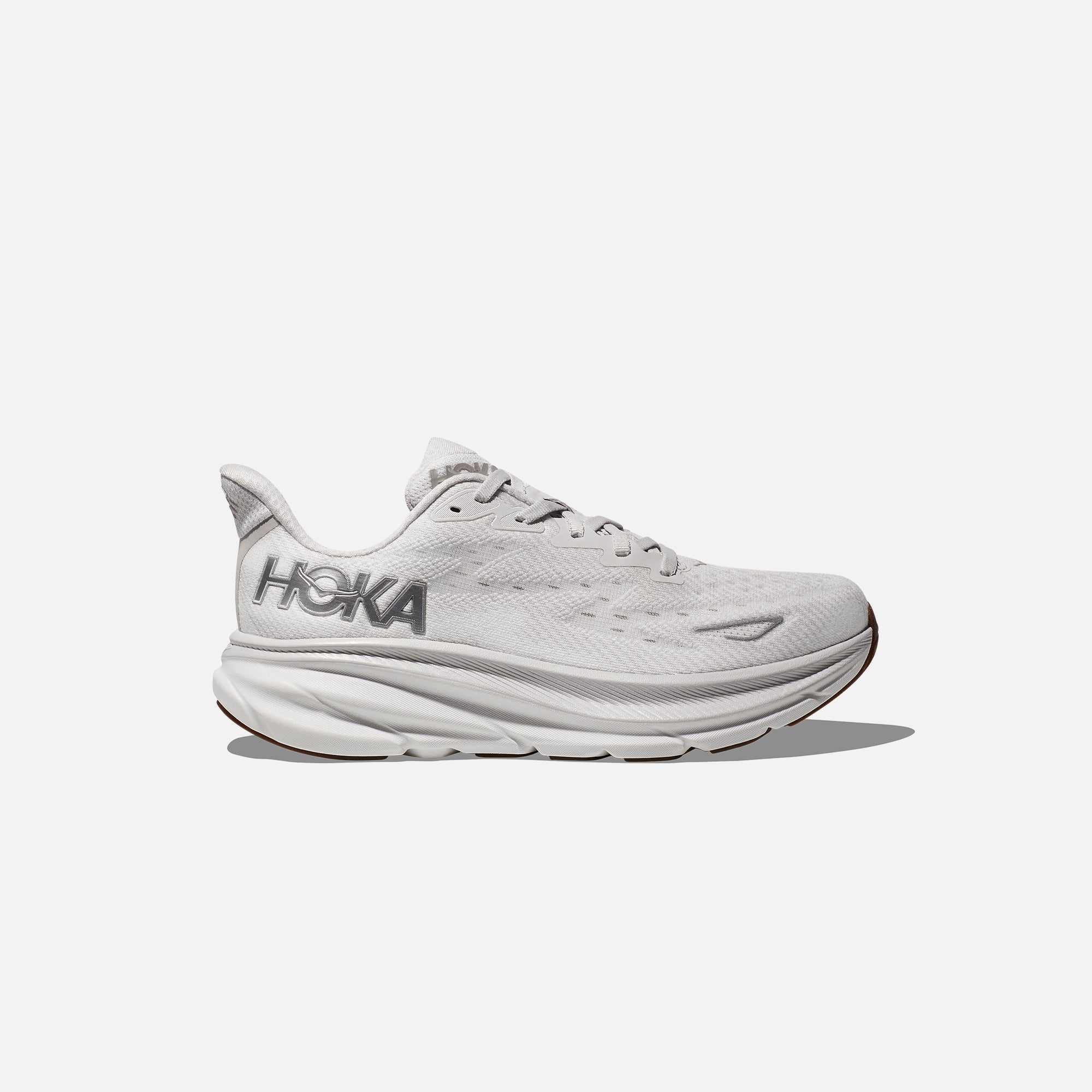 HOKA WMNS Clifton 9 - Nimbus Cloud / White