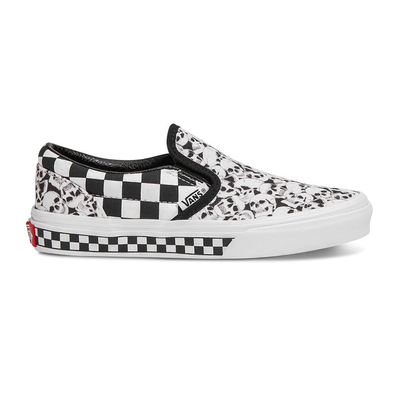 Customs Kids Skulls Slip-On