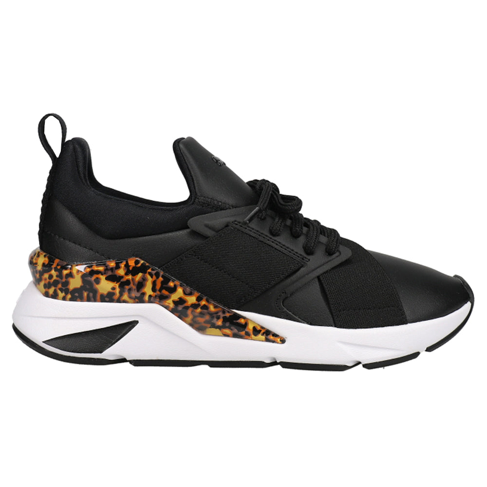 Muse X5 Leopard Lace Up Sneakers