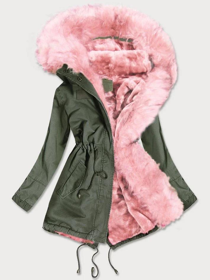 Hooded parka