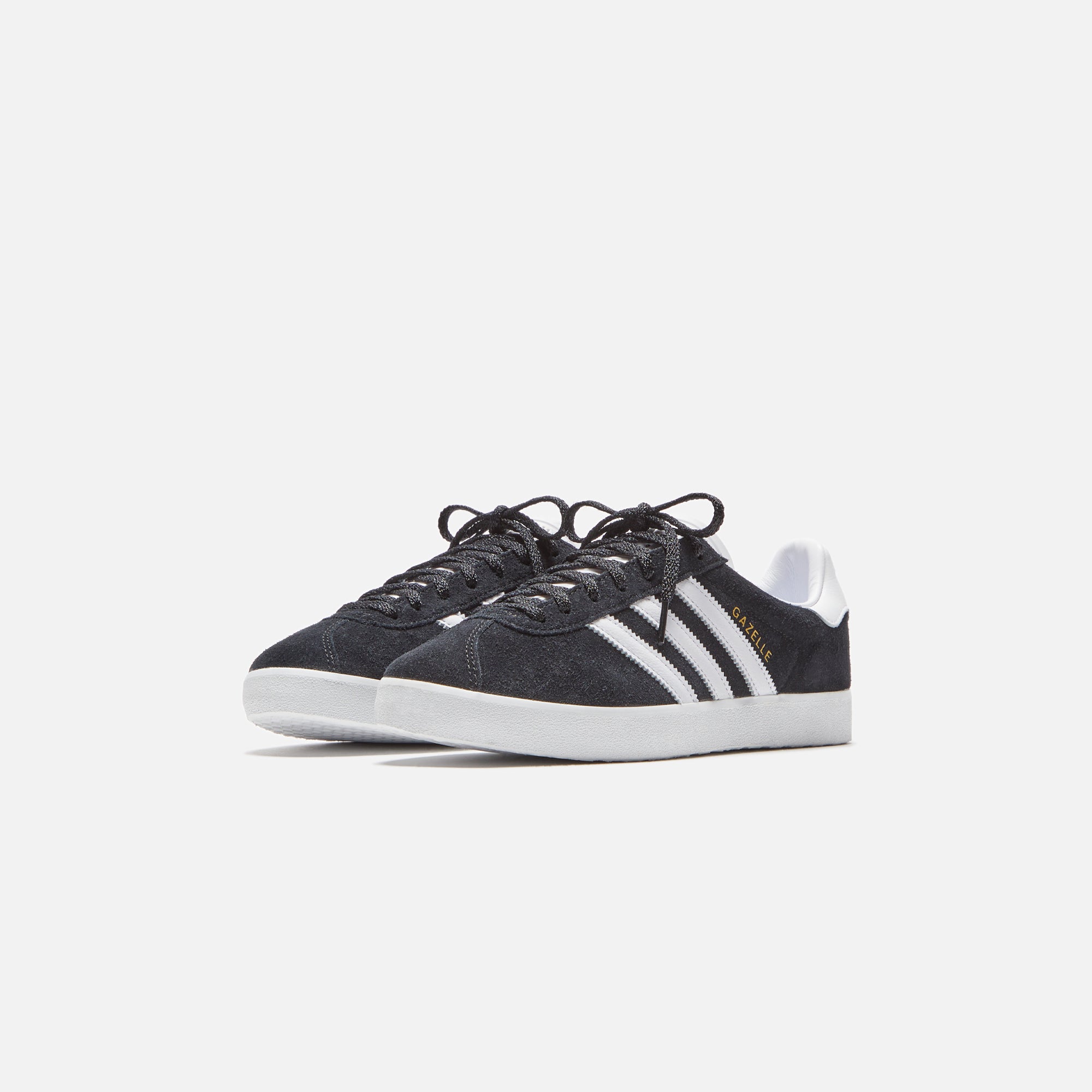 adidas Gazelle 85 - Core Black / White / Gold