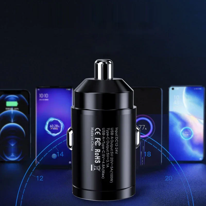 🔥 BIG SALE - 48% OFF🔥Multi Compatible 100W Fast Charging Car Charger