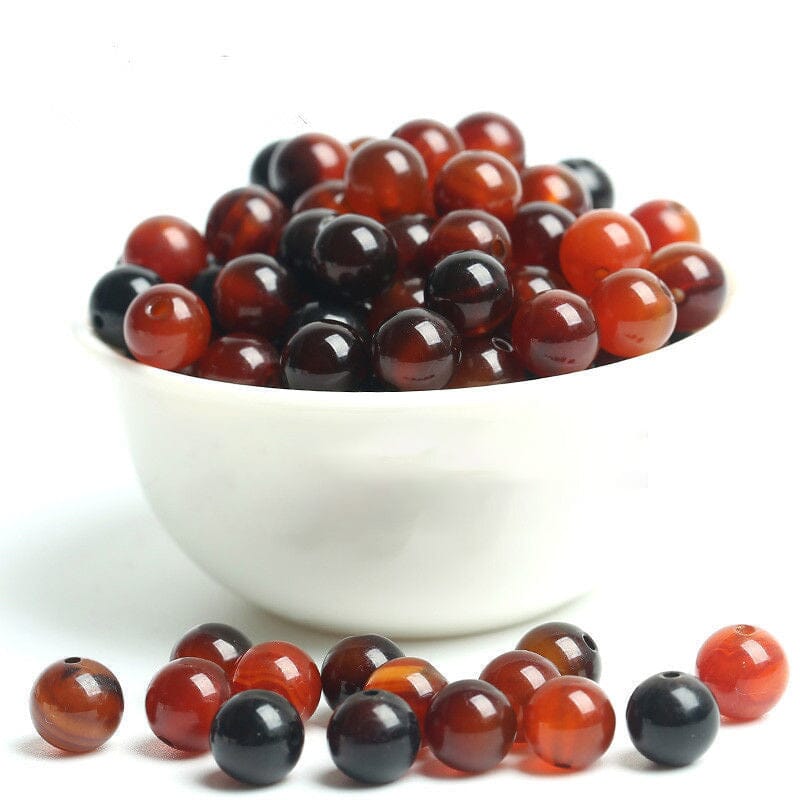 Natural Round Beads Bracelet (40pcs)