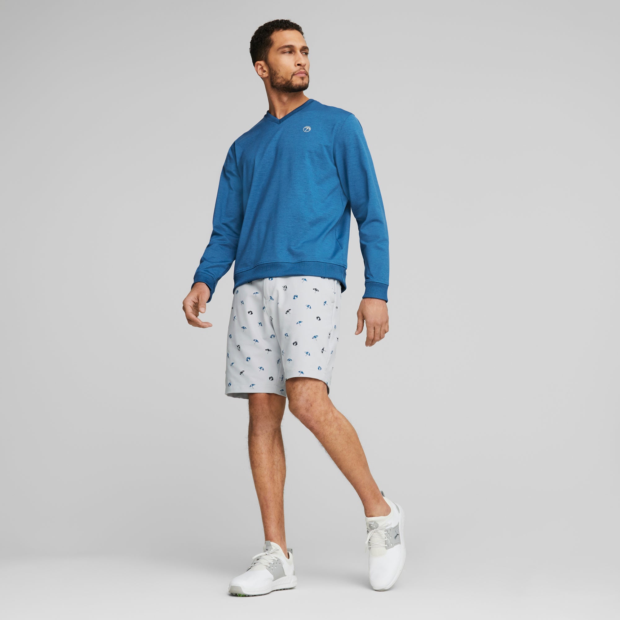 AP CLOUDSPUN V-Neck Golf Sweatshirt