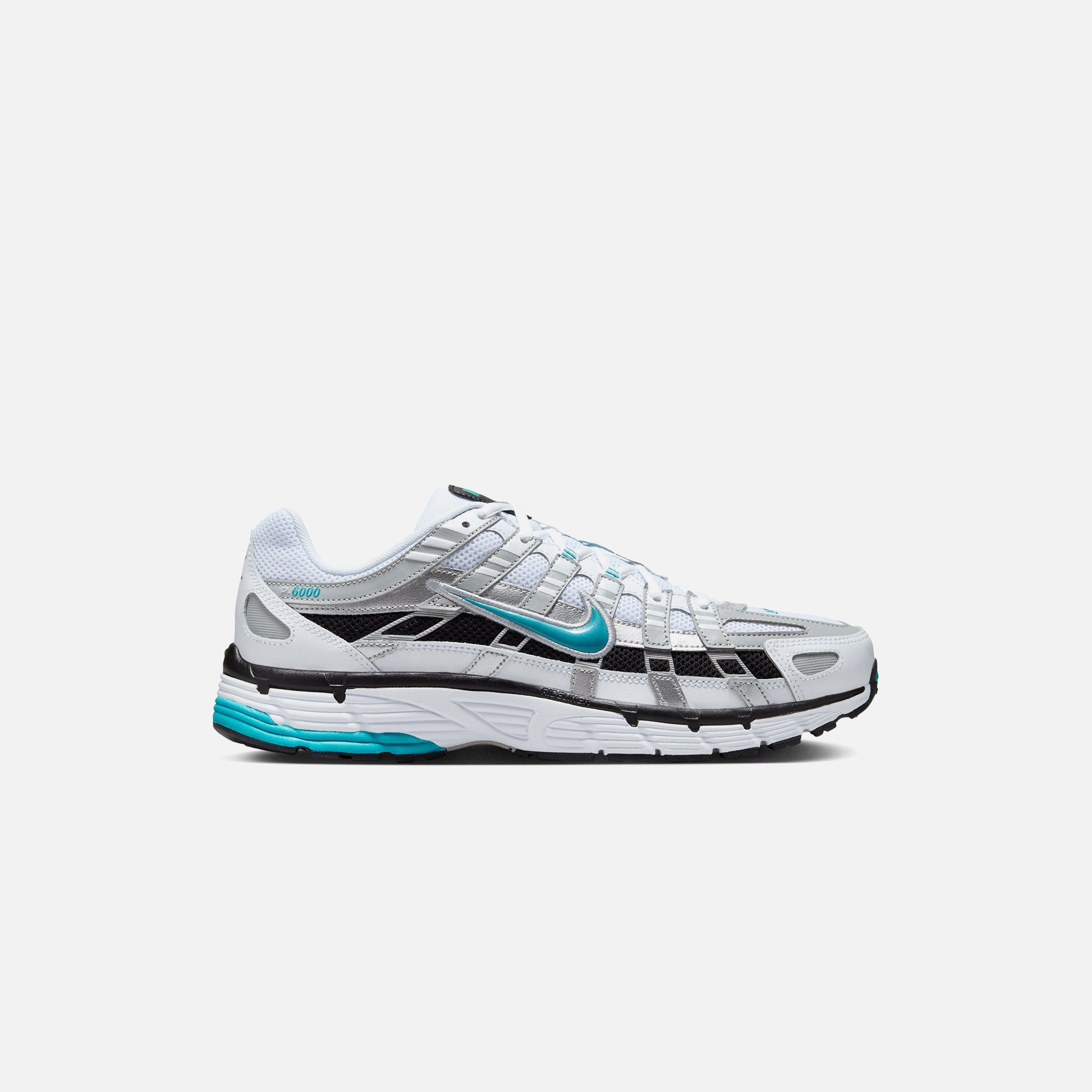 Nike P-6000 - White / Dusty Cactus / Metallic Silver / Black