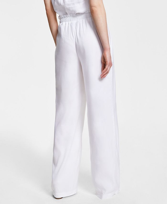 Petite Paperbag-Waist Pants， Created for Macy's