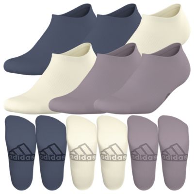 adidas Men's Superlite Classic 6-Pack No Show Socks