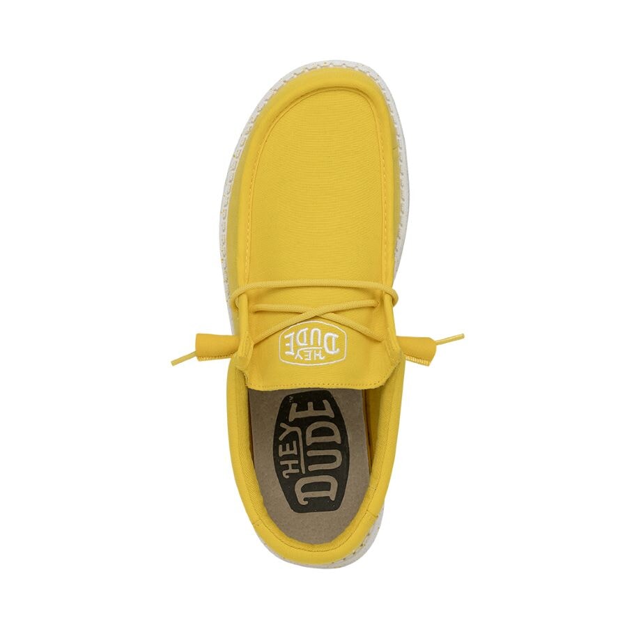 Wally Slub Canvas - Empire Yellow