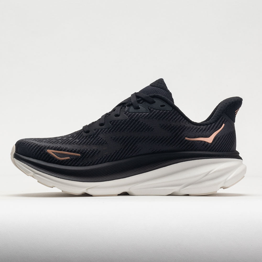 HOKA Clifton 9 Women's Black/Rose Gold