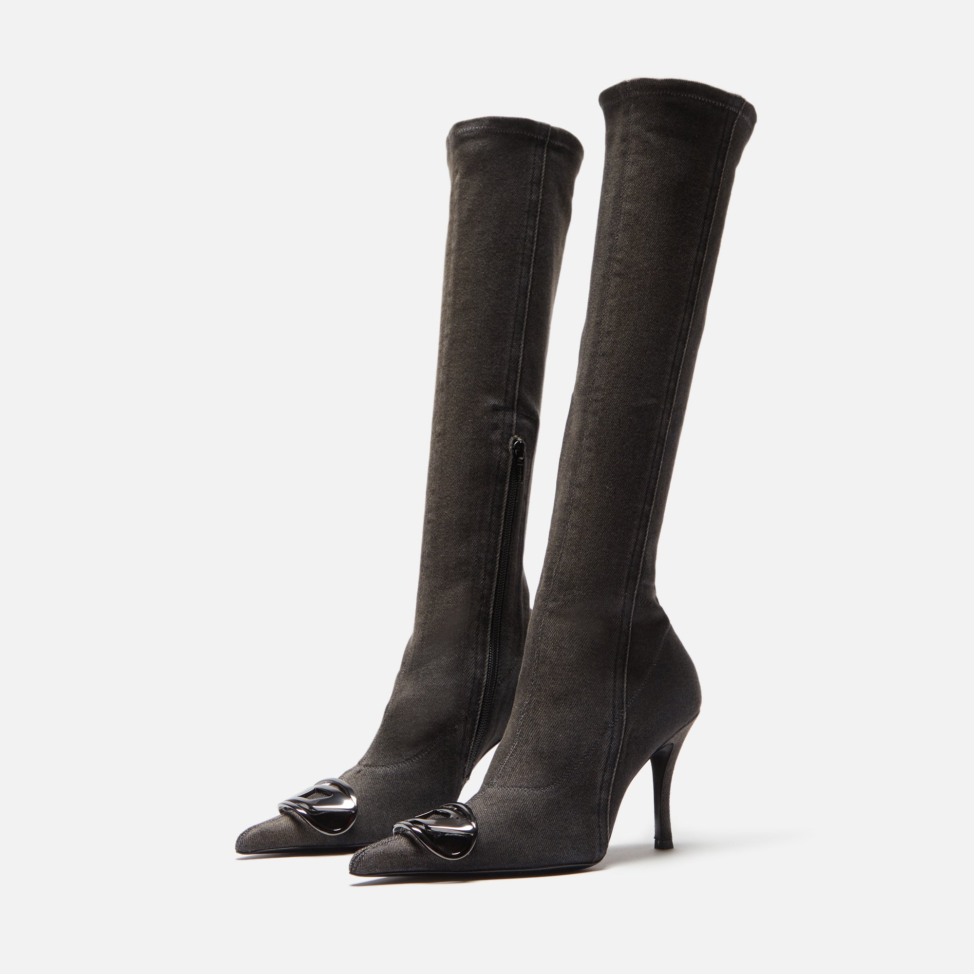 Diesel D-Venus KB D Knee High Boots - Black