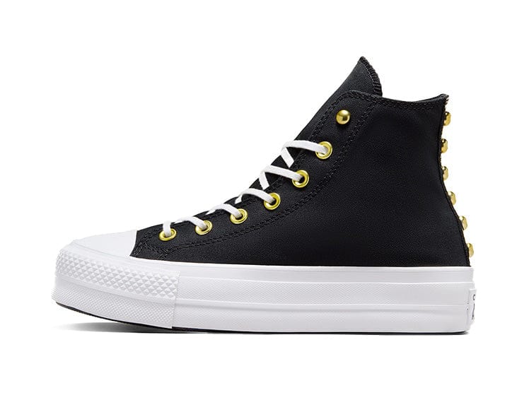 Converse Chuck Taylor Lift Studded Womens Negro