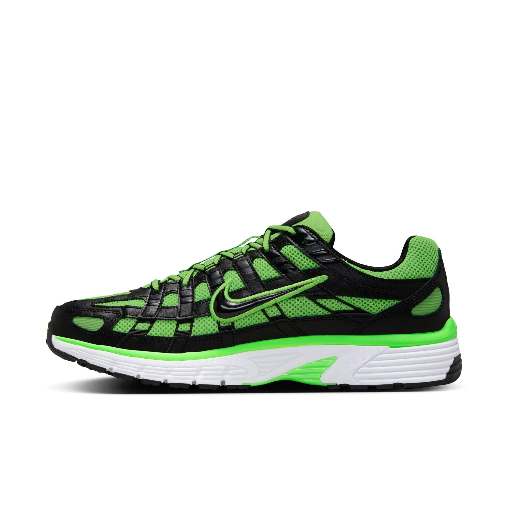 Nike P-6000 Green Strike Black White Metallic Silver CD6404-300